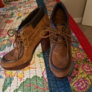 Chunky Heel Booties Lucky Brand